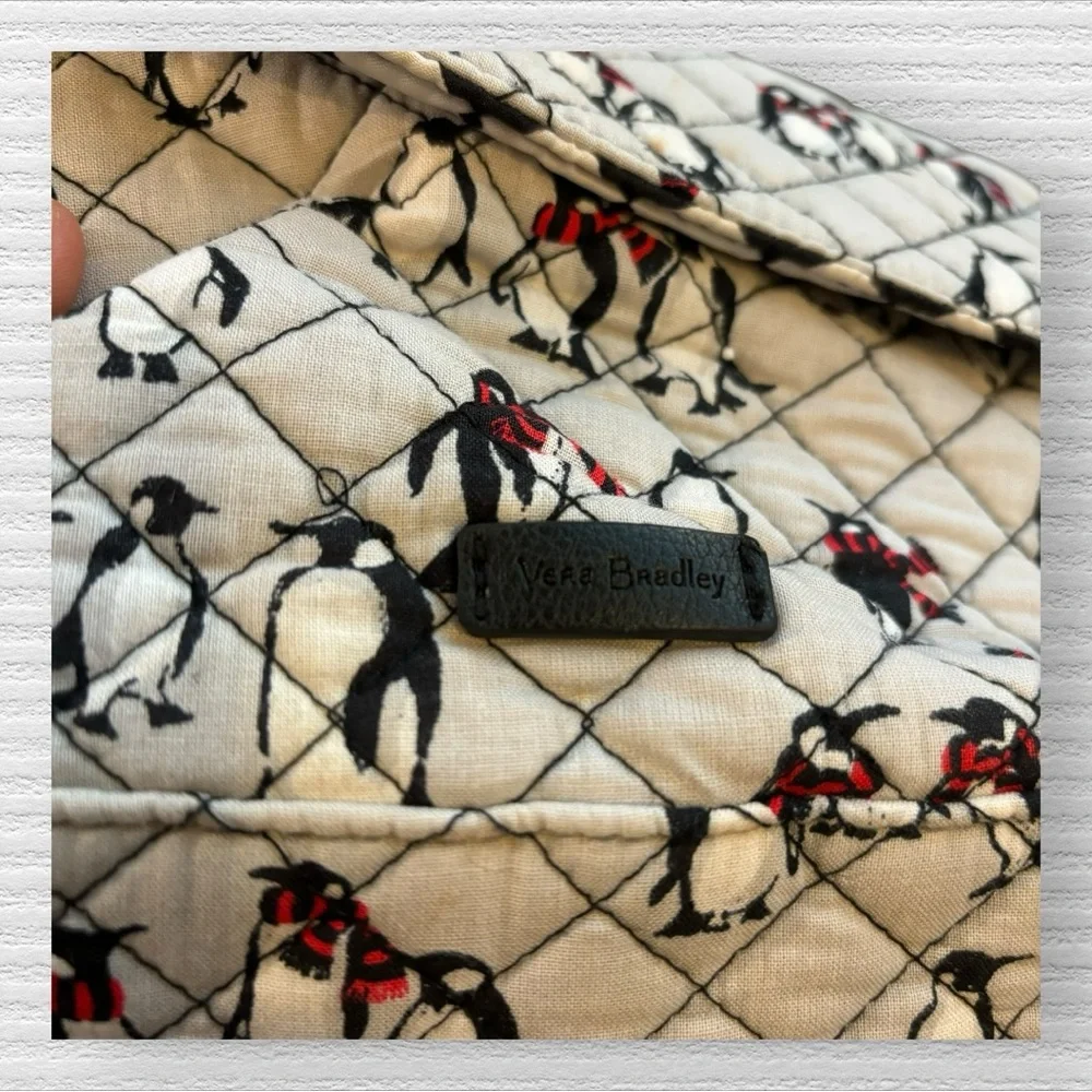 Vera Bradley Makeup Cosmetic Bag PLAYFUL PENGUINS
